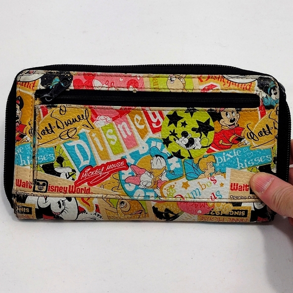 Disney Handbags - Disney Parks Unique Classic Collage Wallet